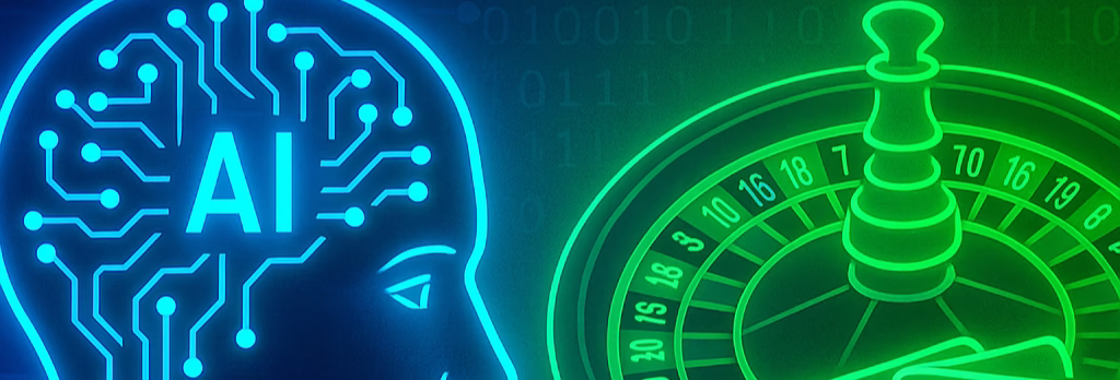 Artificial intelligence gambling software analyzing player data for casino marketing